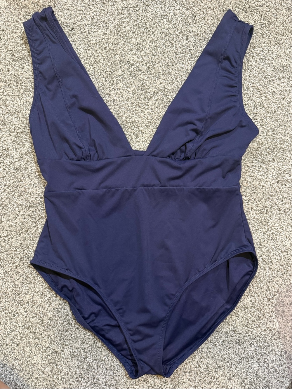 Andie Navy Blue One-Piece Swimsuit the mykonos swimsuit